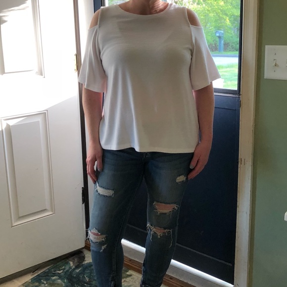 Gap cold shoulder shirt size L - Picture 5 of 5